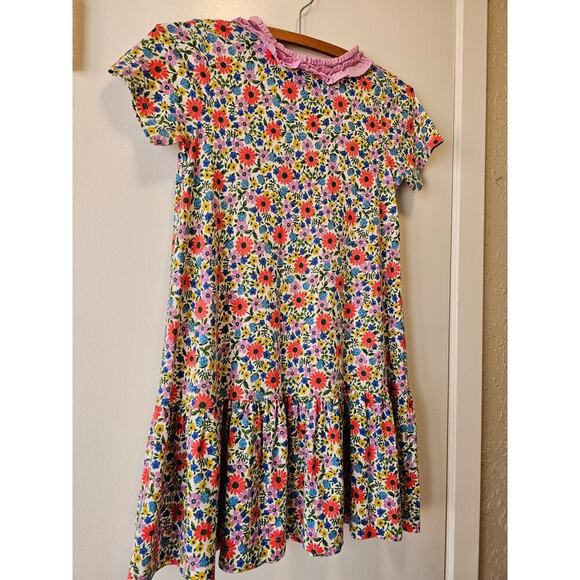 Mini Boden Floral Kids Dress - Multicolor - Picture 2 of 16